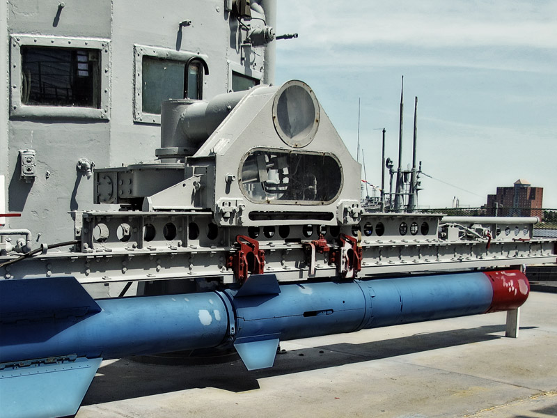 ASROC on USS Joseph P. Kennedy, Jr.