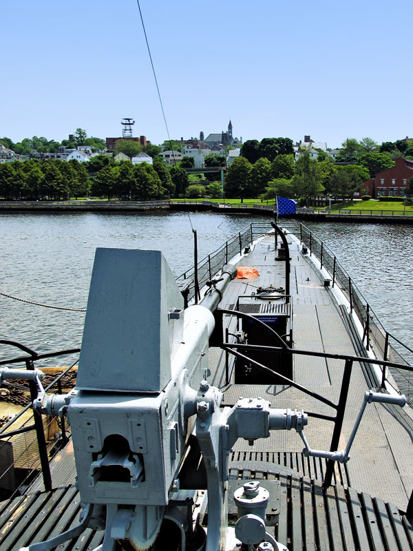 40mm Bofors AA Gun on USS Lionfish