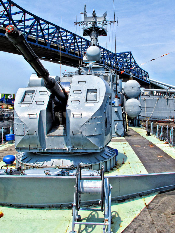 AK-176 76mm Gun on the Hiddensee