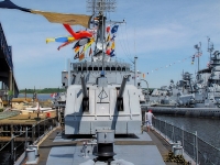 5 Inch Gun on USS Joseph P. Kennedy, Jr.