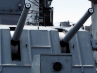 5 Inch 38 Cal. Gun Mount on USS Joseph P. Kennedy, Jr.