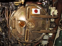 Torpedo Room on USS Lionfish