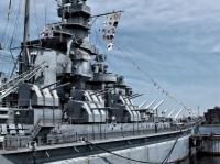 5 Inch Guns on USS Massachusetts