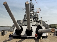 16 Inch Guns on USS Massachusetts