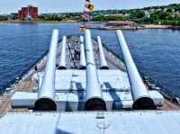 16 Inch Guns on USS Massachusetts