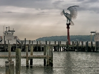 Metal Osprey in Greenport